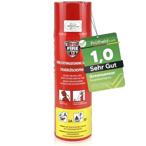 GREENSENSOR Premium Feuerl&ouml;schspray 500 ml